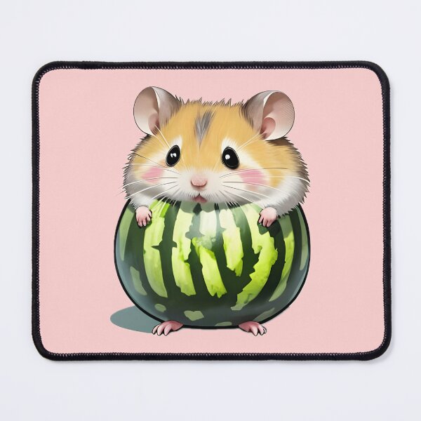 Item preview, Watermelon stuck hamster die cut designed and sold by Ponted.