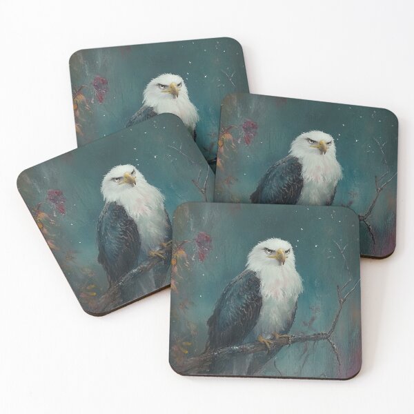 Item preview, majestic eagle painting designed and sold by The Deep Studio.