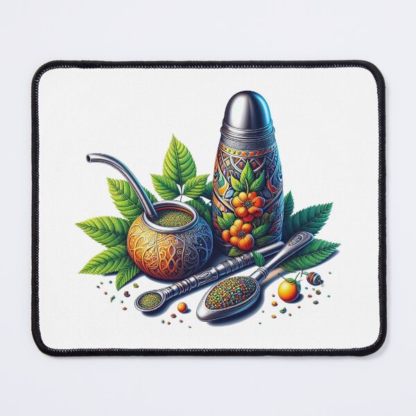 Item preview, Elegant Yerba Mate Set designed and sold by Guryl Michal Designs.