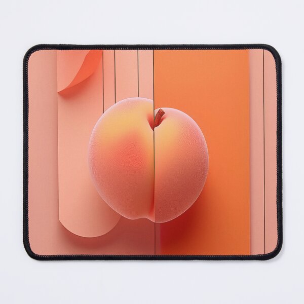 Item preview, Minimalist Light Orange Peach Abstract Art designed and sold by Rethrowback.