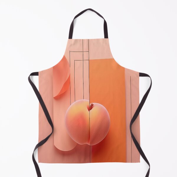 Item preview, Minimalist Light Orange Peach Abstract Art designed and sold by Rethrowback.