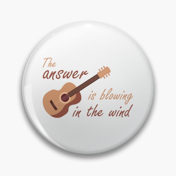 Item preview, The Answer is Blowing in the Wind designed and sold by Passion-Palette.