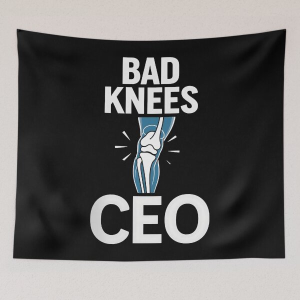 Item preview, Bad Knees CEO Knee Injury designed and sold by DomTeesHaven.