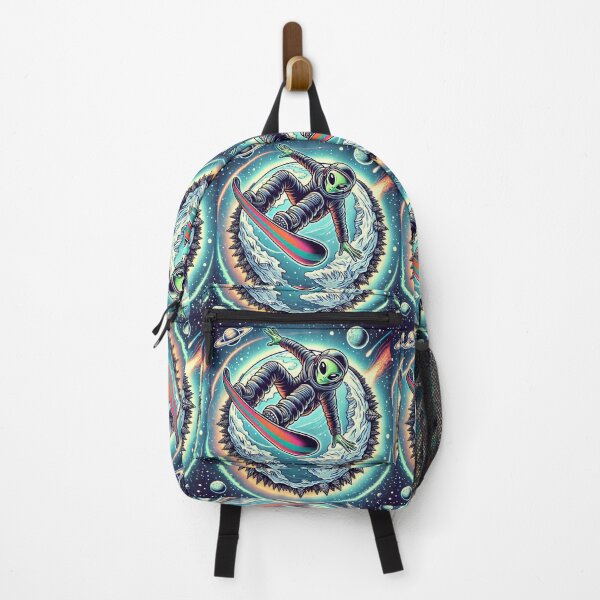 Item preview, Snowboarding with Alien designed and sold by MESSAYA.