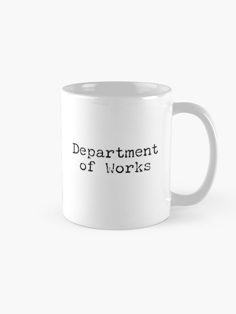 Thumbnail 5 of 6, Coffee Mug, Department of Works designed and sold by PleasantGreen.