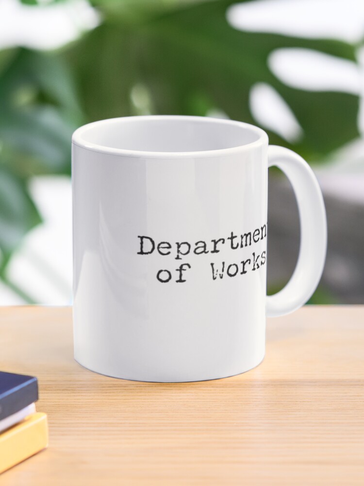 Thumbnail 1 of 6, Coffee Mug, Department of Works designed and sold by PleasantGreen.