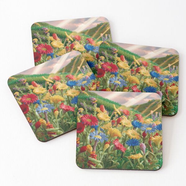 Item preview, Meadow flowers,plasticine. designed and sold by elegantpaterns.