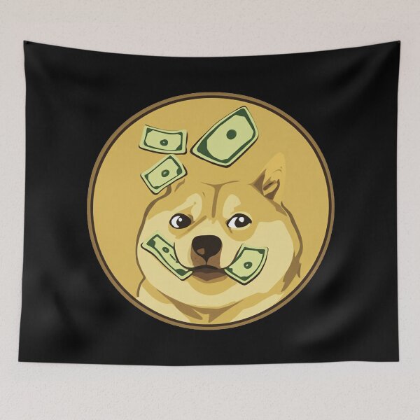 Item preview, Money Rain Crypto Doge designed and sold by zzz888.