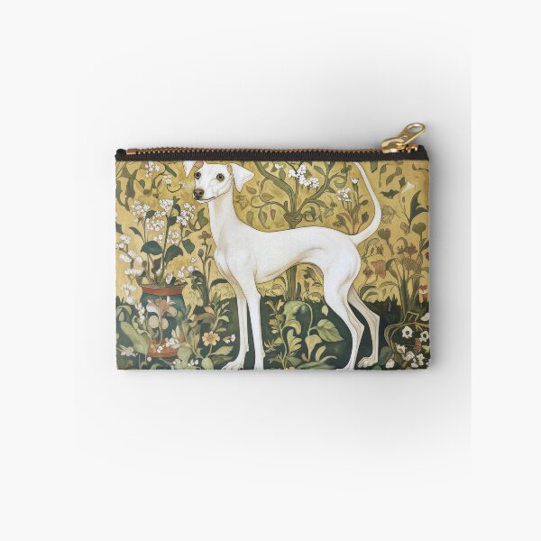 Item preview, Italian Greyhound or Whippet Elegant William Morris Style designed and sold by AntiqueImages.