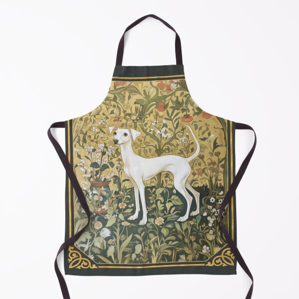 Item preview, Italian Greyhound or Whippet Elegant William Morris Style designed and sold by AntiqueImages.