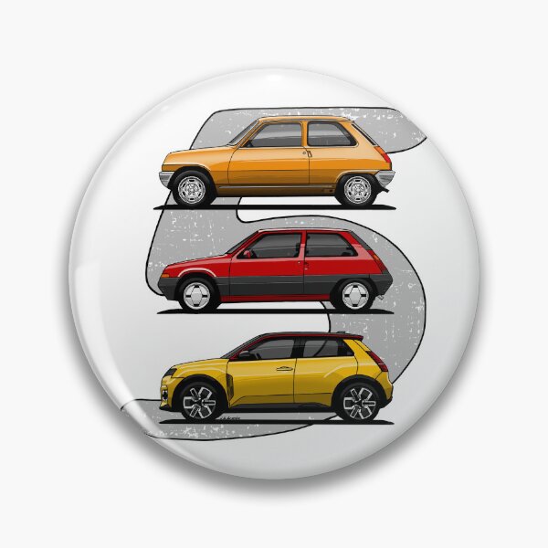 Item preview, My drawing of the three generations of 5 designed and sold by designjaag.