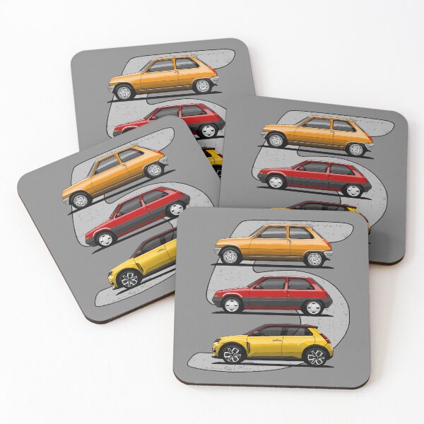Item preview, My drawing of the three generations of 5 designed and sold by designjaag.