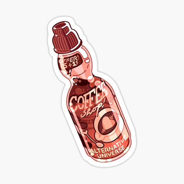 Item preview, Coffee Shop AU - Fanfic Cafe tags designed and sold by Kyri45.