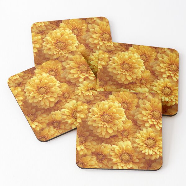 Item preview, golden chrysanthemum designed and sold by ModHaven.