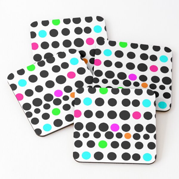 Item preview, Pop of Color Polka Dots  designed and sold by JaygiesDesign.