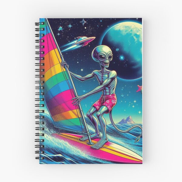 Item preview, Sailboarding alien designed and sold by Dogandesighn.