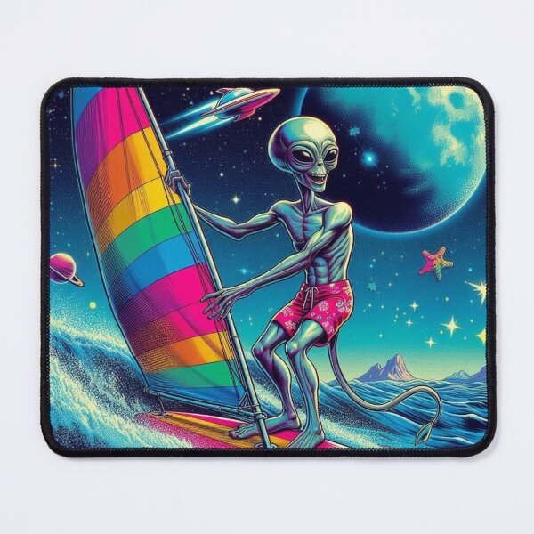 Item preview, Sailboarding alien designed and sold by Dogandesighn.