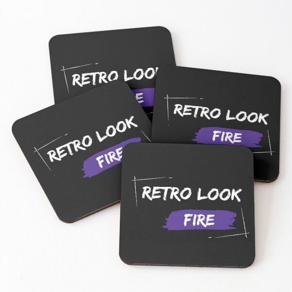 Artikelvorschau, Retro-Look. Feuer entworfen und verkauft von WDWL idea2design.