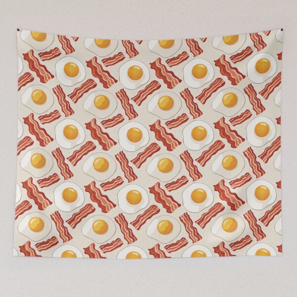 Item preview, Eggs and Bacon Breakfast Reverie designed and sold by 89BLACK.