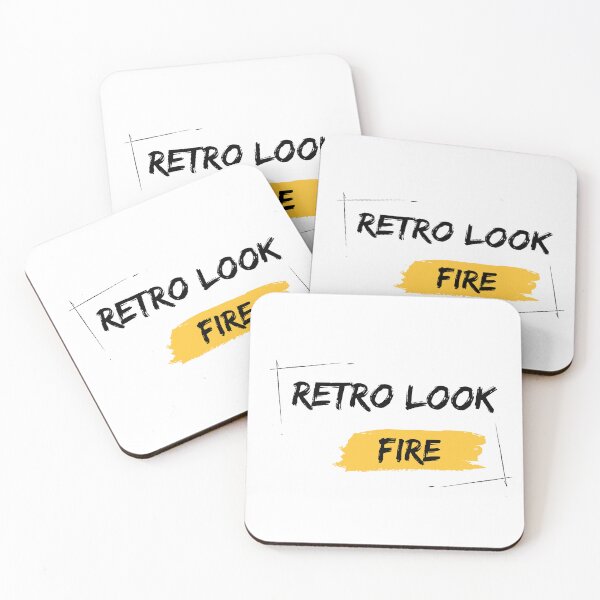 Artikelvorschau, Retro-Look. Feuer entworfen und verkauft von WDWL idea2design.