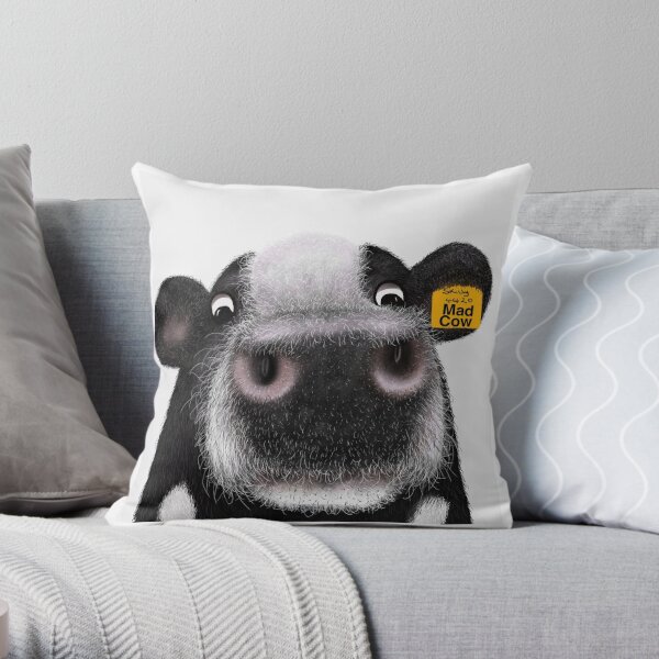 Ikea cow pillow discount cover