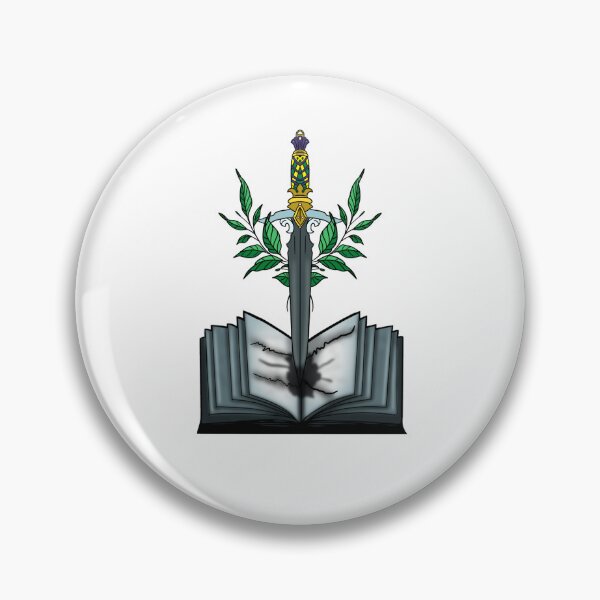 Item preview, Dagger Through the Heart of Knowledge – Striking Book Design designed and sold by GrizzlyCollective.