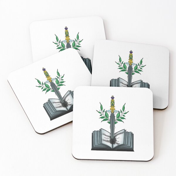 Item preview, Dagger Through the Heart of Knowledge – Striking Book Design designed and sold by GrizzlyCollective.