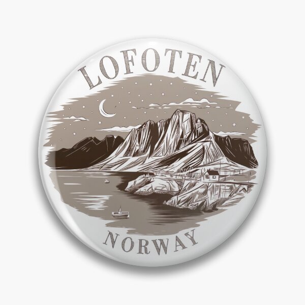Item preview, Lofoten Norway Night Sky designed and sold by MadCatPrints.