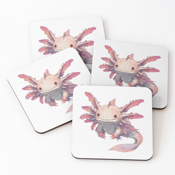 Item preview, Cute happy friend Axolotl designed and sold by PatternFly.