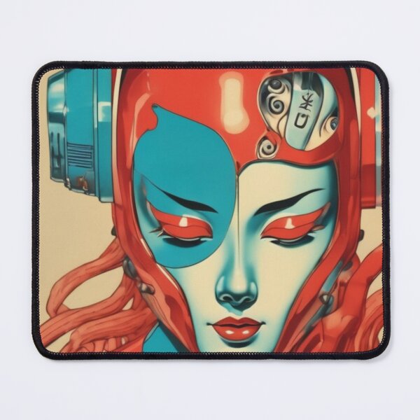 Item preview, Robot Shunga Hybrid Imitation Japanese Erotica | #159 designed and sold by NickWhittleArt.