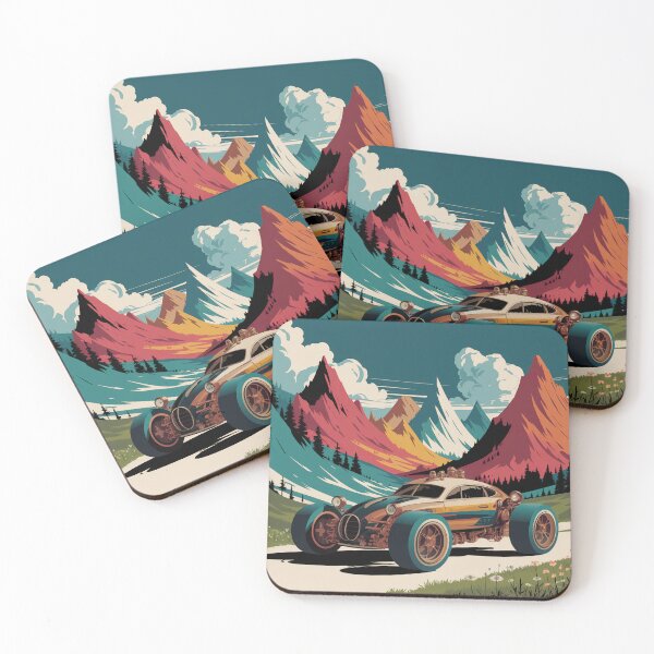 Item preview, Mountain landscape, a modern car ,surreal steampunk style designed and sold by Lilashakti ⭐️ ⭐️ ⭐️ ⭐️ ⭐️.