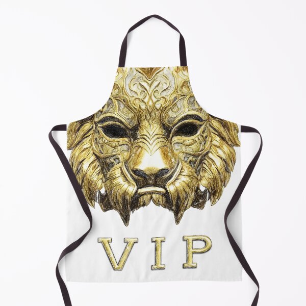 Item preview, Ornate Golden Lion VIP Mask designed and sold by Hen-C-Art.