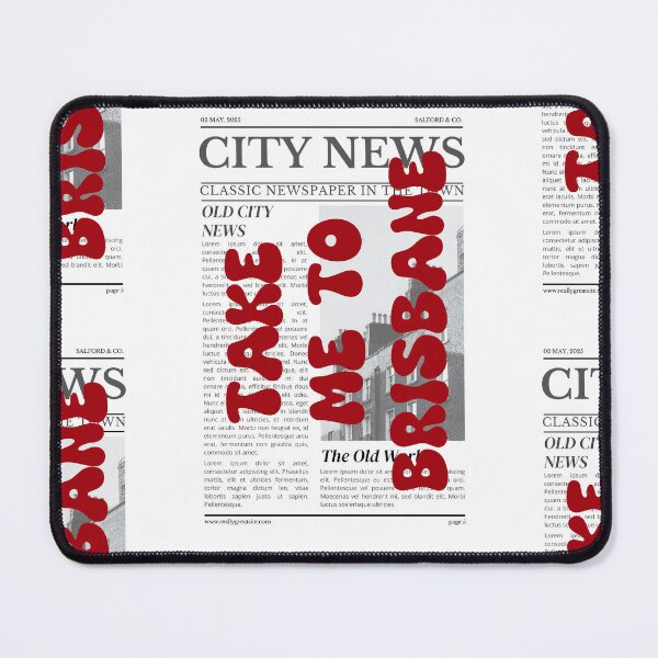 Item preview, Take Me to Brisbane – Vintage City Vibes designed and sold by RM-Journey.