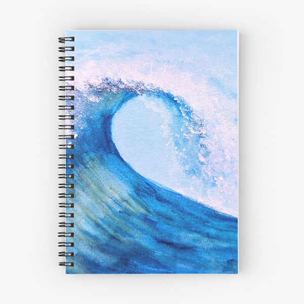 Item preview, Watercolor sea ocean wave background designed and sold by NOMADIC ART.