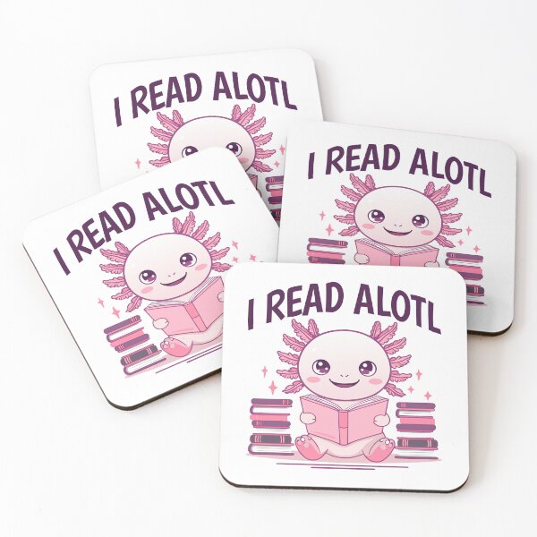 Item preview, I Read Alotl - Cute Axolotl Book Lover designed and sold by HandicraftArt.