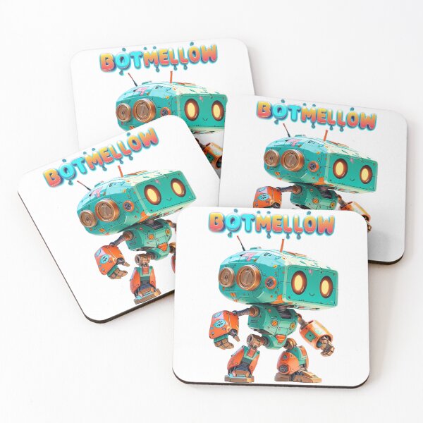 Item preview, Mellowchi-T001 — Soft Style Robot by BotMellow designed and sold by imaginecrateart.