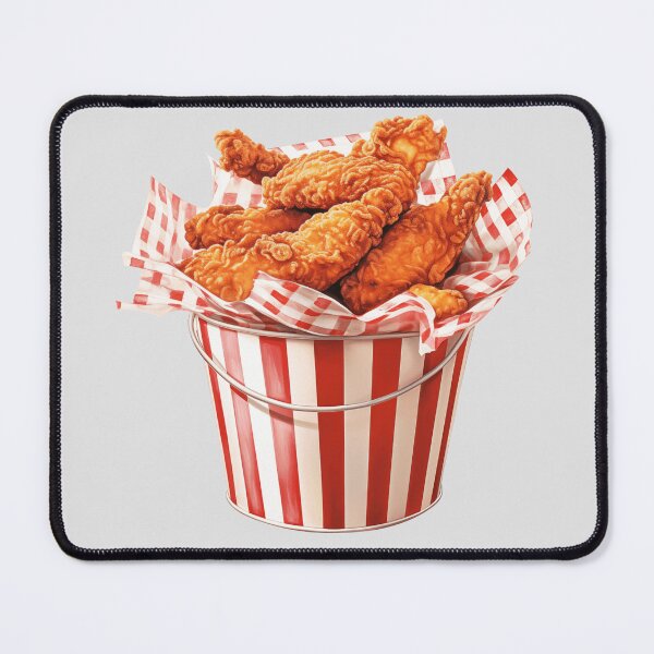 Item preview, Red and White Bucket of Fried Chicken designed and sold by Alicia Chee.