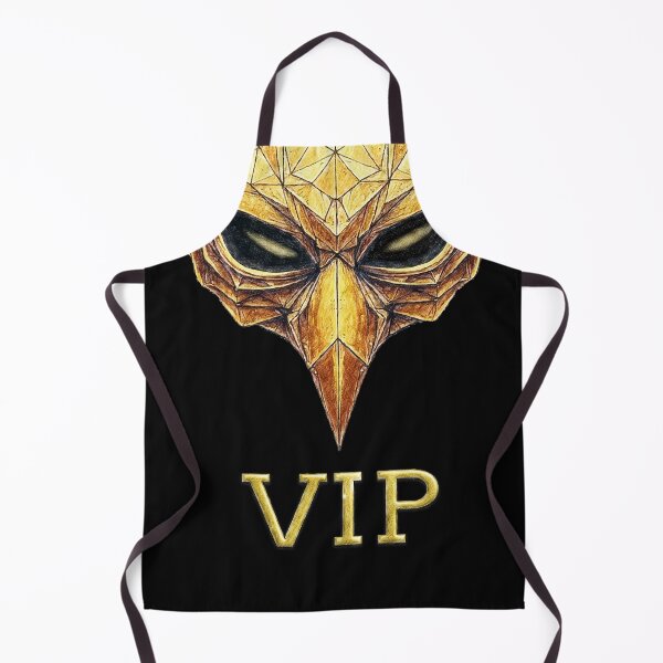 Item preview, Geometric Golden Eagle VIP Mask designed and sold by Hen-C-Art.