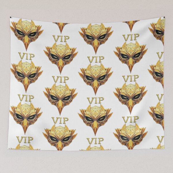 Item preview, Geometric Golden Eagle VIP Mask designed and sold by Hen-C-Art.