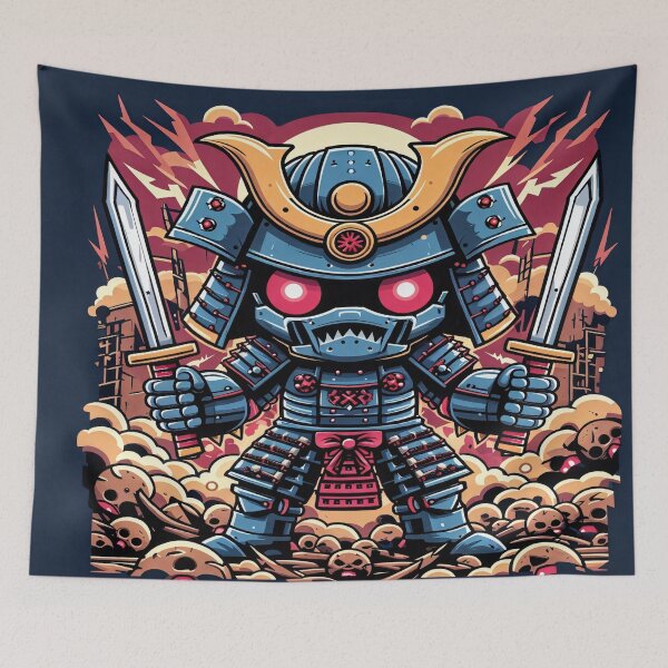 Item preview, Galactic Samurai Mecha Force - Model 12 designed and sold by NeonBot_Shop.