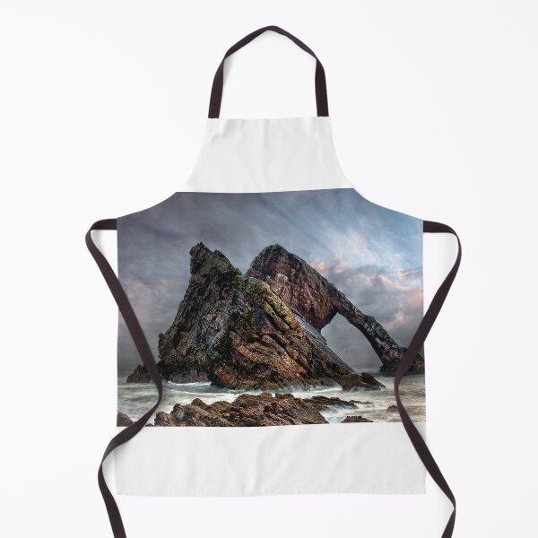 Item preview, Storm clouds roll in at Bow Fiddle Rock near Aberdeen designed and sold by Martin Lawrence.