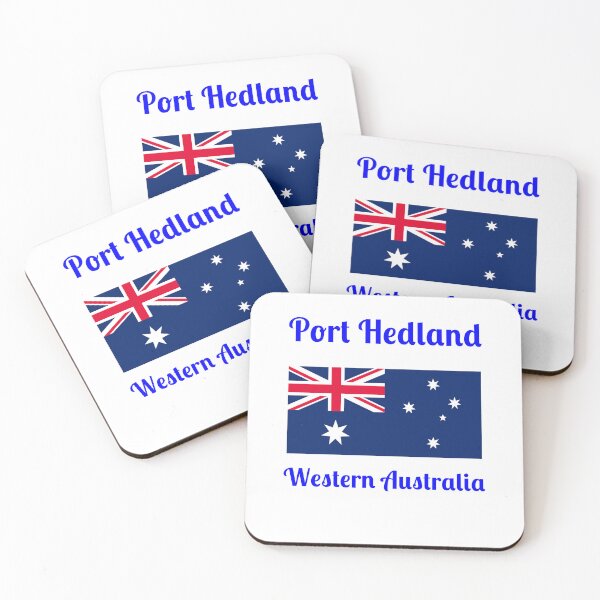 Item preview, Port Hedland Australia (Western Australia) - Stylish Prints, designed and sold by Fleetwood1994.