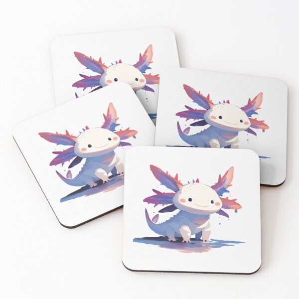 Item preview, Cute happy friend Axolotl designed and sold by PatternFly.