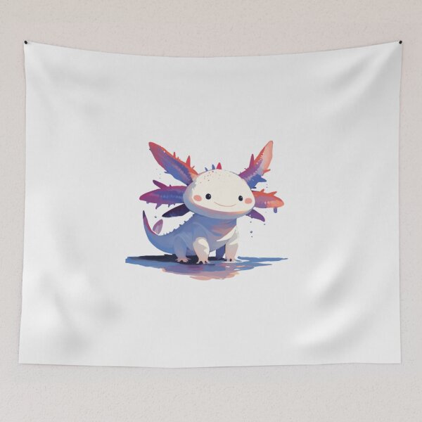 Item preview, Cute happy friend Axolotl designed and sold by PatternFly.