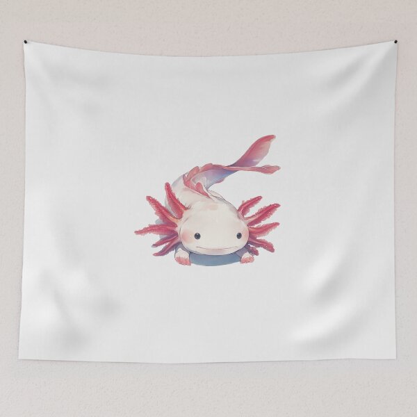 Item preview, Cute happy friend Axolotl designed and sold by PatternFly.