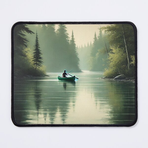 Item preview, Lonely boat trip in the forest designed and sold by Sigtrix.