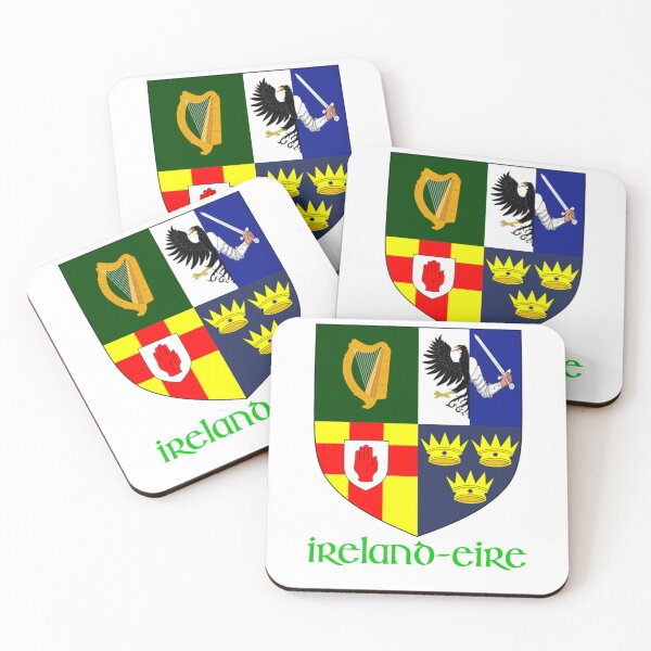 Artikelvorschau, Wappen der vier Provinzen Irlands – Emblem des irischen Erbes entworfen und verkauft von CelticConcepts.