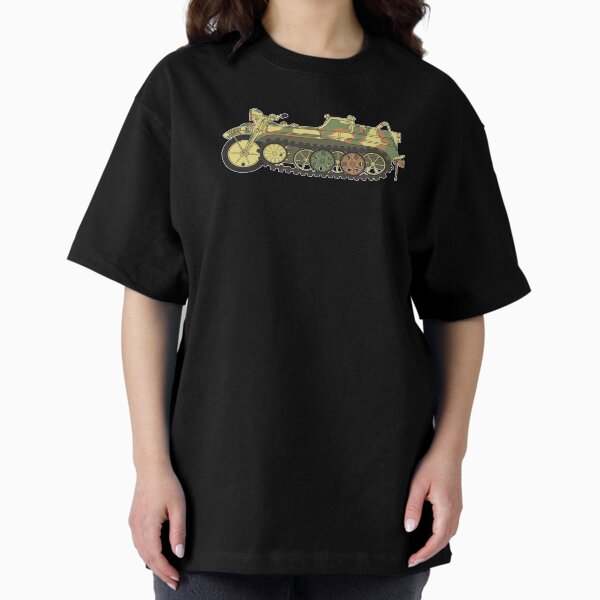 Vista previa del artículo con la obra «Color Sd.Kfz.2 Kettenkrad HK 101 y nada más», diseñado y vendido por FAawRay.