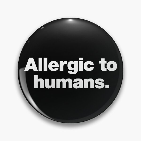 Artikelvorschau, Allergie gegen Menschen. entworfen und verkauft von chestify.