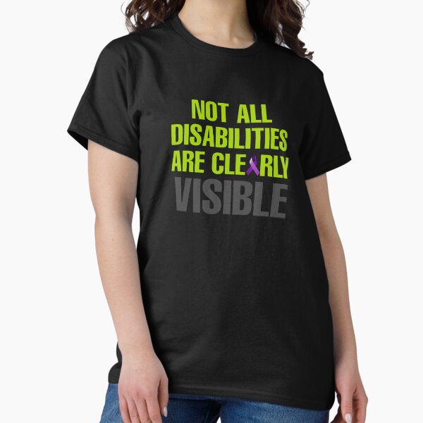 Item preview, Not Clearly Visible, Hidden Disability Awareness  designed and sold by ADH-CREATIVITY.